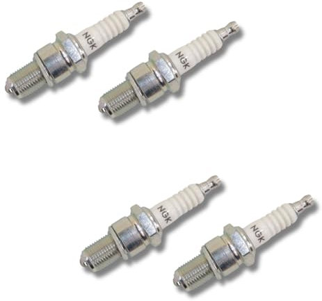 RIDE AND CUSTOM 4x Zündkerze passend für KYMCO YUP 50 2002-2005