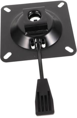 CAXUSD Placa De Base Giratoria Accesorio para Silla Hierro Resistente Fácil De Usar Adecuado para Oficinas