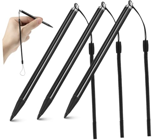 HOMSFOU 3stücke Touchscreen Stylus Pen Für Tablets Und Smartphones Präziser Kapazitiver Eingabestift Mit Elastischem Seil Für Resistive Bildschirme Und Zeichnen