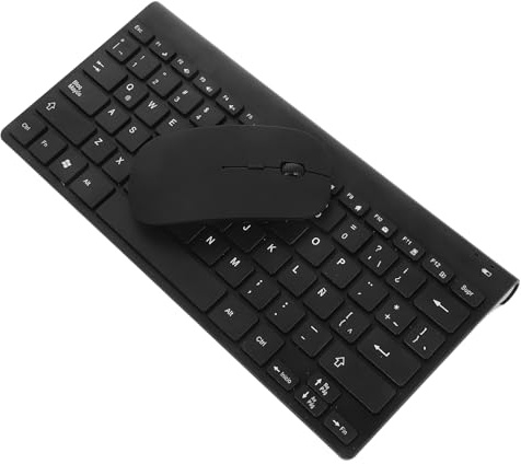 Artibetter Wireless Keyboard and Mouse Combo and Reliable Resin Material with Wireless Connectivity Jelly Comb Stylish Minimalist Design for Laptop and Desktop Computer Accessories