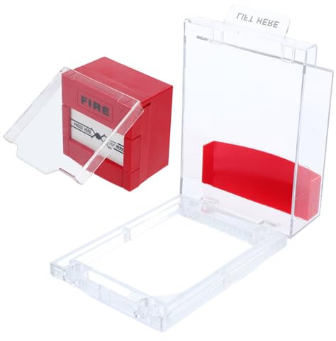 KONTONTY Fire Sprinkler Covers Alarm Cover Plastic Material Total Protection Weatherproof
