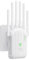 Répéteur WiFi Puissant, Amplificateur de Signal WiFi, 6 antennes, Couvrant Une superficie de1200m²,2 Ports LAN,pour la Maison et Le Bureau,Plug-and-Play (U20-18)