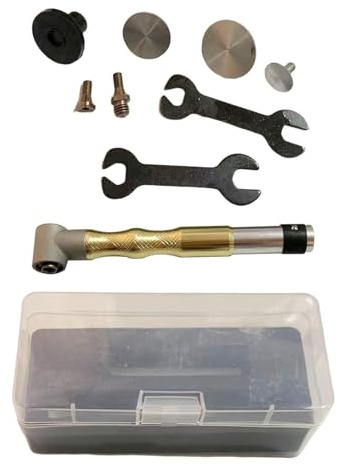 Kit de pièces à main à 90 degrés, meuleuse coudée à 90 degrés pour couture, coupe, gravure, mandrin doré de 3,175 mm