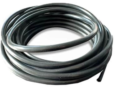 1 Stück Schwarzer, Schwer Entflammbarer PVC-Kunststoffschlauch, 10 Meter, Isoliert Und Druckfest, Entwässerungsverbindung, Wasserrohr 2 3 4 5 6 7 8 Mm(3mm*4mm)