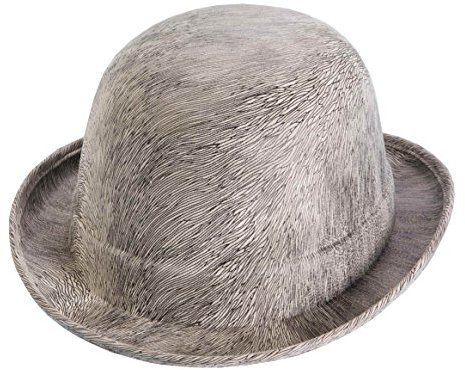 Ghostly Bowler Hat Fancy Dress