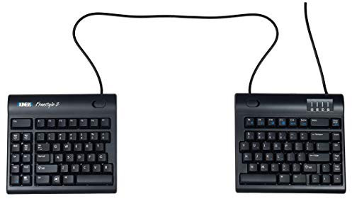 KINESIS KB800PBUS20 T34 Freestyle2 - Tastiera US Layout QWERTY 50,8 cm (20), colore: Nero