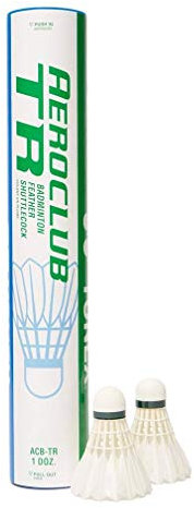 Yonex Yx060 Aeroclub TR Shuttles (12 Stück), weiß, M