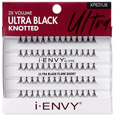 Kiss I Envy Ultra Black Short Lashes (6 Pack)
