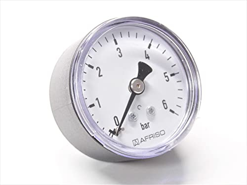 AFRISO Manometer R 1/4 axial Messbereich: 0 - 6 bar