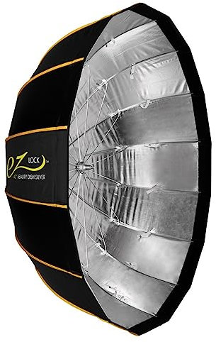 Glow EZ Lock Collapsible Silver Beauty Dish (42)
