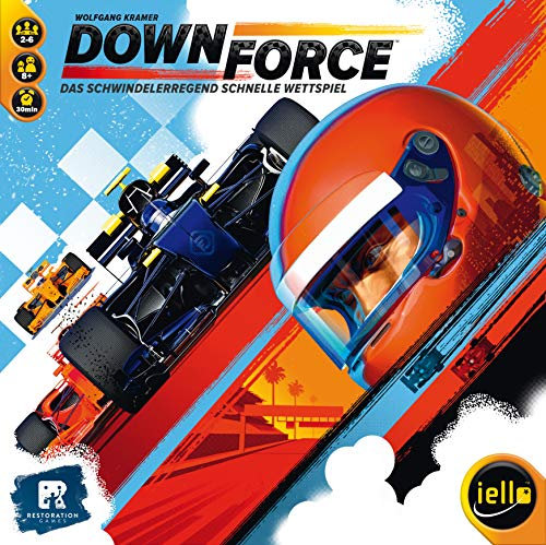 iello 515422 Familienspiel, Rennspiel, bunt