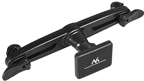 Maclean MC-821 Support magnétique Universel pour Smartphone Tablette jusqu'à 10 Pouces à 360 ° avec Support d'appui-tête pivotant