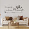 tjapalo® pkm447 Flur Wandtattoo momente Wandtattoo Wohnzimmer Sprüche Wandsticker Esszimmer Spruch es sind die schönen Momente die das Leben Wandsticker, Farbe: dunkelblau, Größe: B58xH23cm