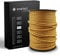 smartect Cavo Elettrico Tessile intrecciato Oro, 10 Metri Filo Elettrico Vintage, Tripolare (3 x 0.75mm²) Cavo Elettrico Rivestito in Tessuto per Fai da Te
