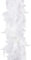 SPRINGOS Federgirlande Weiß 600 cm Hochzeit Babyshower Weihnachten Party Dekoration