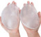 DFGGE Silikonbrüste Triangelform Push-Up Silikon Einlagen 140-?g/Paar - Transparent Brustvergrößerer Falsche Brust Mastektomie Klebe BH Pads Prothese,B~Cup（400g/pair）