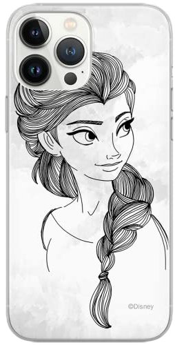 ERT GROUP mobile phone case for Apple Iphone 6/6S original and officially Licensed Disney pattern Elsa 009 optimally adapted to the shape of the mobile phone, case made of TPU