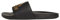 adidas Mixte Adilette Comfort Slides, Core Black/Gold Metallic/Core Black, 39 EU