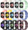 Higgs 15 Pack Straps Compatible with Apple Watch Strap 38mm 40mm 41mm 42mm 44mm 45mm 46mm 49mm, Soft Silicone Sport Band for iWatch Series 11 10 9 8 7 6 5 4 SE Ultra 3 2 1