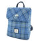 Glen Appin OF SCOTLAND Harris Tweed Bauchrucksack LB1213, Farbe 129 Blau/Karo, S