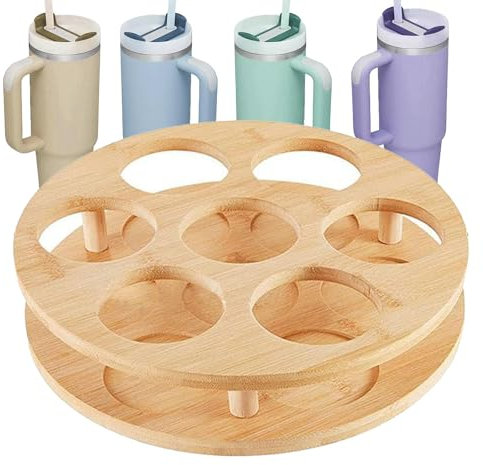 Wyttuubv Organizer per bicchieri per mobili da cucina, organizer per bottiglie per armadietto,Portabottiglie girevole per tazza d'acqua - Pratico portabottiglie per l'organizzazione dei bicchieri,