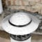 URPIZY Stainless Steel Roof Cowl Chimney Cap Ducting Pipe Woodburner Flue Liner Vent Hood Rain Cover Umbrella-Shaped Design(80mm（3inch）)