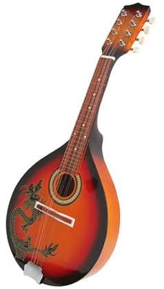 Instrumento Mandolina Instrumento Musical Mandolina Profesional De Madera Maciza En Sunburst Instrumento Para Principiantes Y Adultos