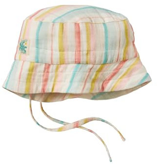 hessnatur Fischerhut Mädchen und Jungen Unisex Musselin aus Reiner Bio-Baumwolle | nachhaltig und fair hergestellt (Fair Wear Foundation)