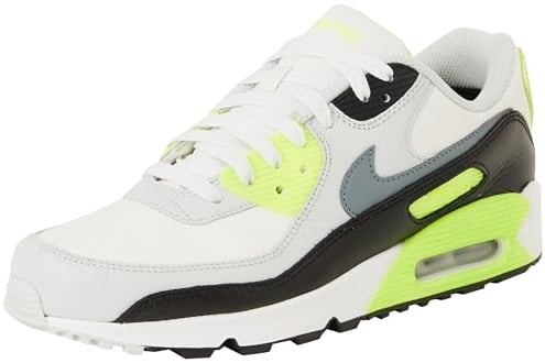 NIKE FD5810-102 Air Max 90 Gore-TEX Men Summit White/Cool Grey-Volt-Black UK 10.5