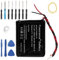 Fuworance 600mAh 3.7V 361-0043-00 361-0043-01 Replacement Battery Compatible with Garmin Edge Explore 820 520 500 205 200 4RL58983 010-01626-02 GPS Sat Navs Navigation Rechargeable Li-ion Battery