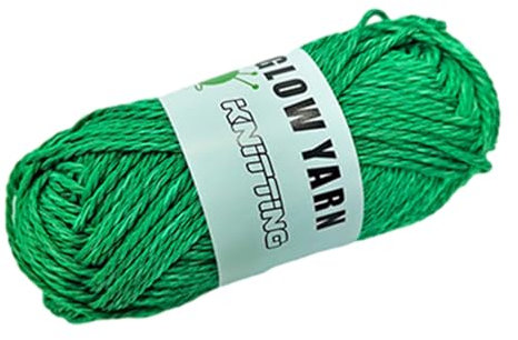 BIGULA Strickgarn mit Weihnachtsmotiv, 2 mm Durchmesser, Handstrickgarn für Strickjacken, Schals, Mützen, geeignet für Damen