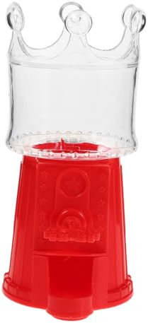 OUNONA Kronenhochzeits Süßwarenschachtel hochzeitsdeko Kreativer Süßigkeitenautomat Süßigkeitenmaschine Charme spaß Gummiballmaschine Süßwarenmaschinen Plastik