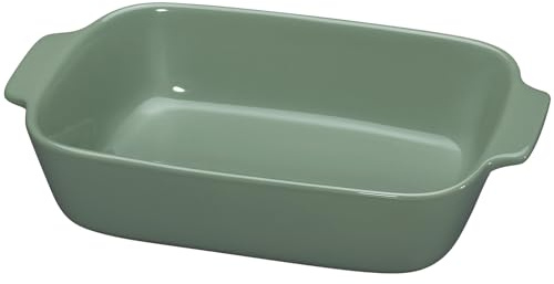 KUCHENPROFI Auflaufform, rechteckig, klein, hellgrün, aus Keramik, Maße: 30 x 19 x 6,5 cm
