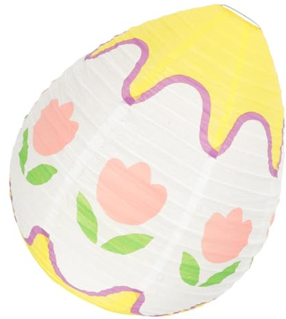 Outanaya Osterei Papierlaterne Hängend Dekorative Lampions Kreative Ei form Frühlingsfest Deko Für Kindergarten Kindergeburtstag Hochzeit Party