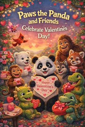 Paws the Panda and Friends Celebrate Valentine's Day