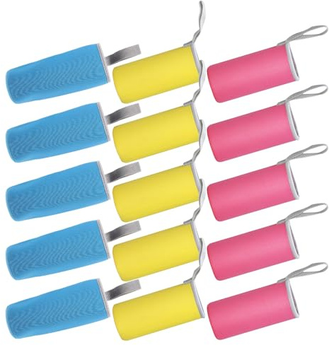Angoily Lot de 15 Manchons Thermiques pour Bouteille d'eau 550 ML, Housse Isotherme en Néoprène, Multicolore, Pochette Protectrice , Porte-Bouteille pour Randonnée et Sport en Plein Air