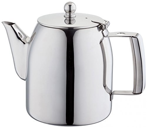 Stellar Continental Teapot, Stainless Steel 900ml