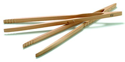 Zetzsche OZ-Goods Design-Grillzange 60 cm, inkl. Geschenkverpackung, Buche