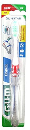 Gum travel brosse à dents de voyage - Bleu