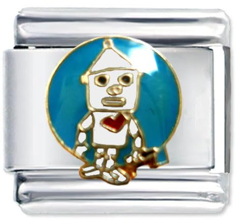 Quiges 9mm Italian Style Charm Modell Edelstahl Liebe für Italien Charm Armbänder