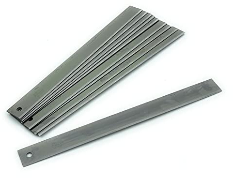 Hand floor scraper replacement blades 8 inch x 10 blades