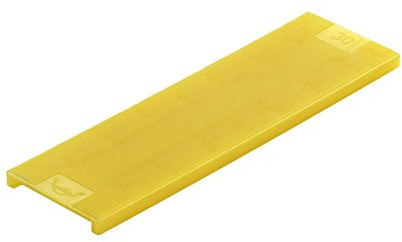 Roto/Gluske Verglasungsklotz GLAS-TEC GL-SV| 100x40x4mm| Farbe gelb| 500 Stück