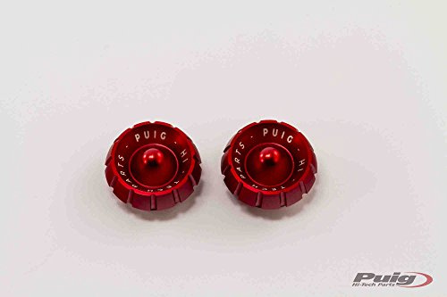 Puig 9420R Thruster Bar Ends model specific design, Red