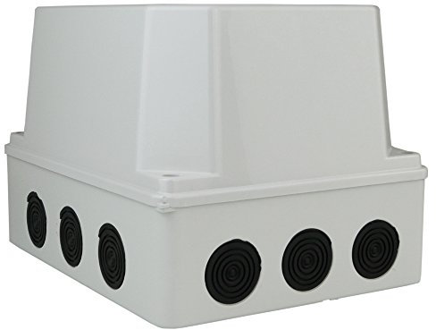 Abzweigkasten 240x190x170 12 Dichtmembranen Aufputz Abzweigdose Verbindungsdose Industriegehäuse IP66 010.PG.CA.G M-L 2749