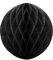 Unbekannt Wabenball 1 STK Ø 40 cm - Pompoms Wabenbälle Deckendeko Hängedeko Honeycombs (Schwarz)