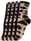 Yenita 8 Paar Kuschelsocken, weiche Flauschsocken, Bettsocken, warme Socken mit Muster, Giraffe, One Size