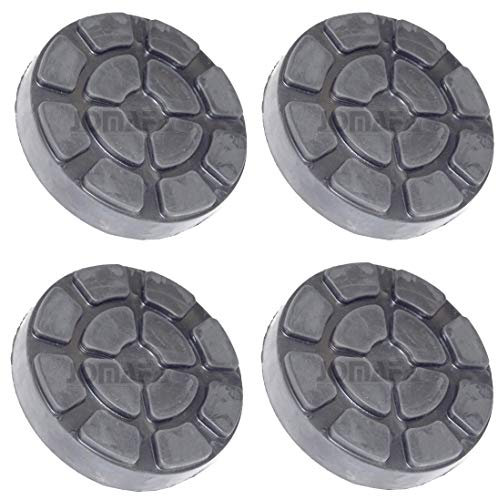 JUEGO DE 4 TACOS DE GOMA PARA ELEVADOR DE COCHES 122MM DIAMETRO UNIVERSAL PARA ELEVADORES RAVAGLIOLI, WERTHER, SPACE, SIRIO, ORLANDINI, ASTRA ENTRE OTROS