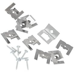 sparefixd Kit di fissaggio per piano cottura integrato Electrolux, 8 staffe e scre