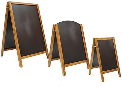 ValueChalk Aboard Tableau noir avec cadre en bois, panneau arrière en carton dur imprimé (Moyen, matériel uniquement)