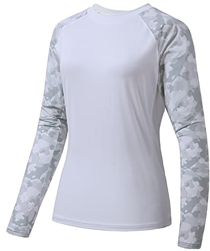 Bassdash Damen Rash Guard UPF 50+ UV Sonnenschutz T-Shirt Langarm Angeln Wandern Performance Shirts